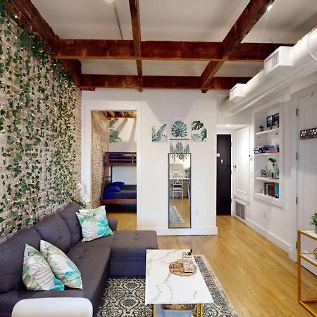 Chic Penthouse 15 Minutes From Nyc - Bus Stop At Doorstep 霍博肯 外观 照片
