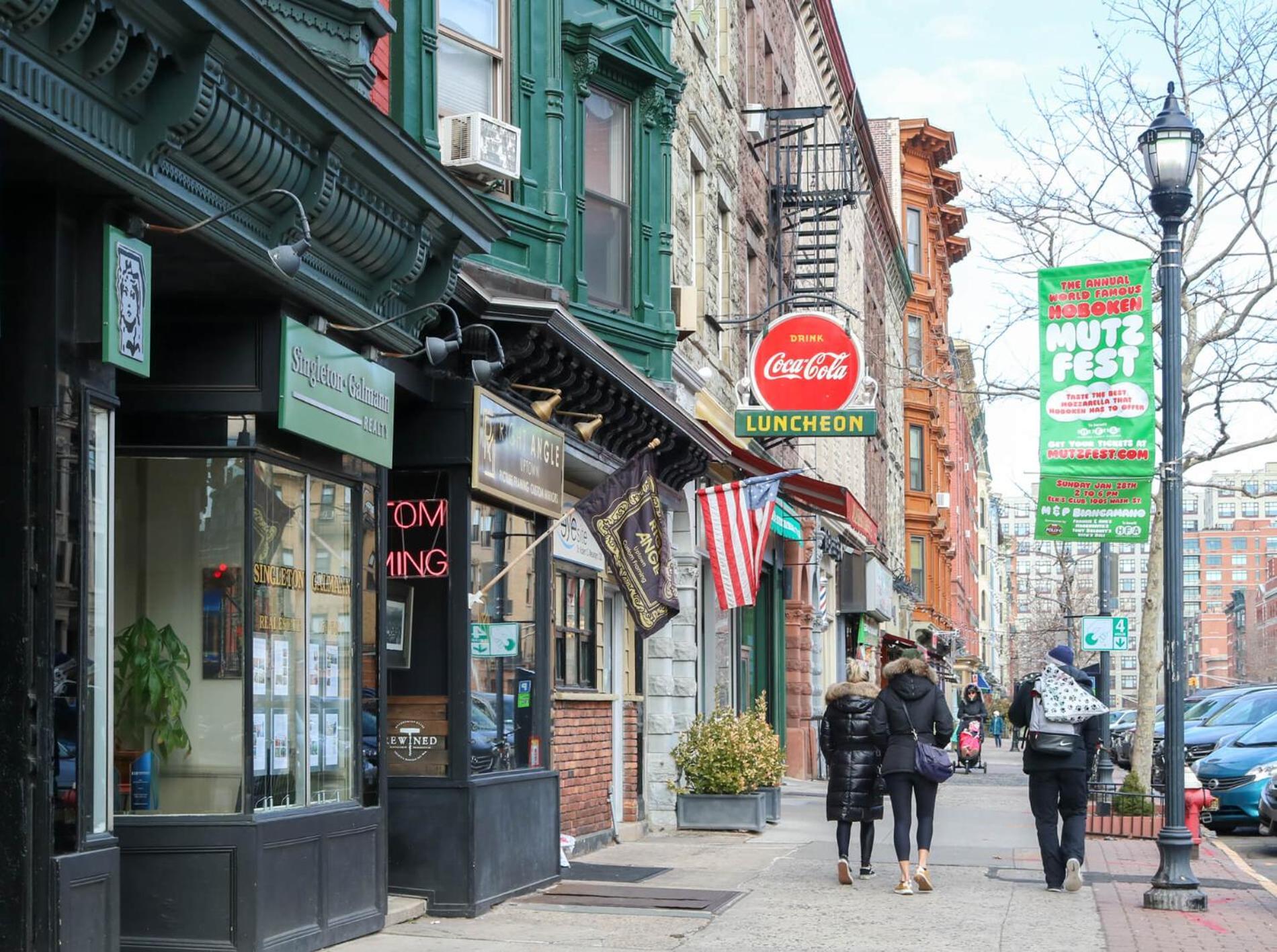 Chic Penthouse 15 Minutes From Nyc - Bus Stop At Doorstep 霍博肯 外观 照片