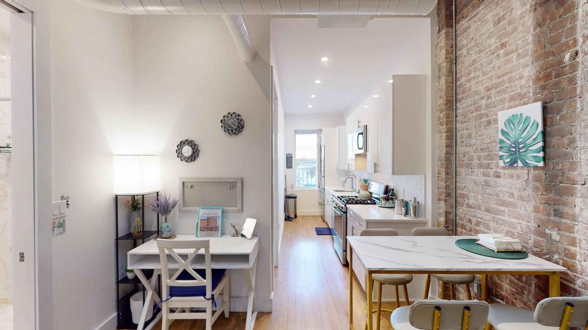 Chic Penthouse 15 Minutes From Nyc - Bus Stop At Doorstep 霍博肯 外观 照片