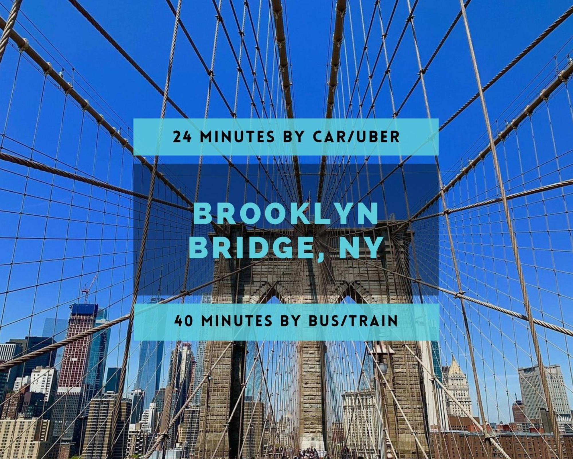 Chic Penthouse 15 Minutes From Nyc - Bus Stop At Doorstep 霍博肯 外观 照片