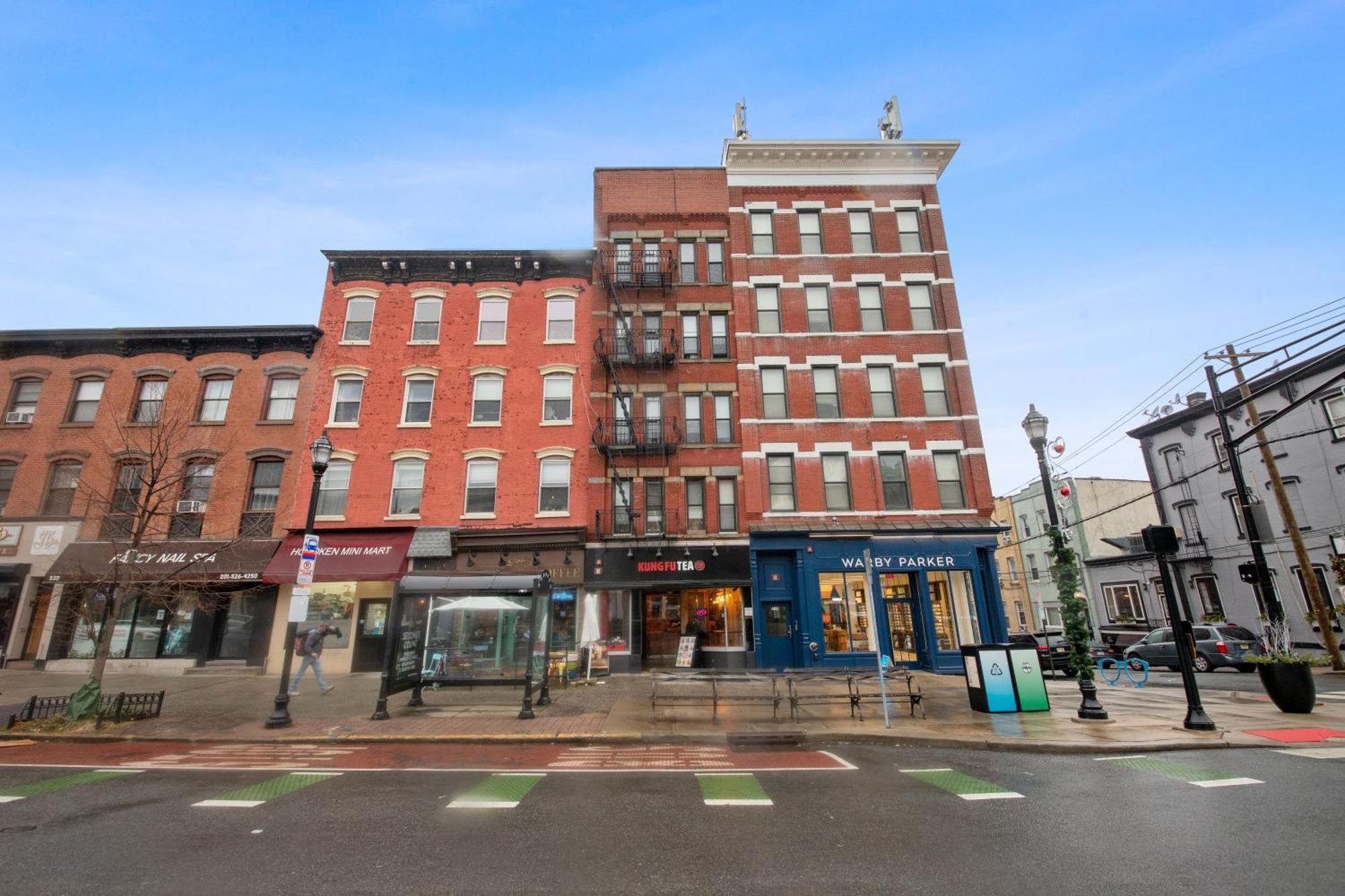 Chic Penthouse 15 Minutes From Nyc - Bus Stop At Doorstep 霍博肯 外观 照片
